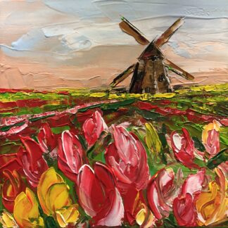 Tulpenfeld in Holland